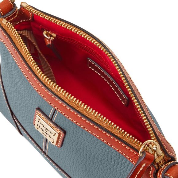 Dooney & Bourke Pebble Grain Mini Domed Crossbody Shoulder Bag - Forest - Picture 3 of 4